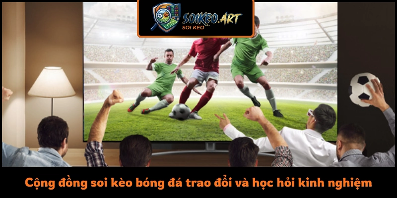 Cộng đồng soi kèo bóng đá giúp trao đổi và học hỏi kinh nghiệm