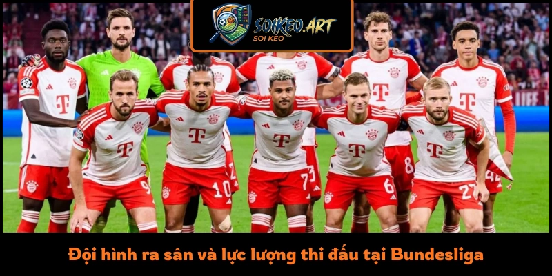 Đội hình ra sân và lực lượng thi đấu tại Bundesliga